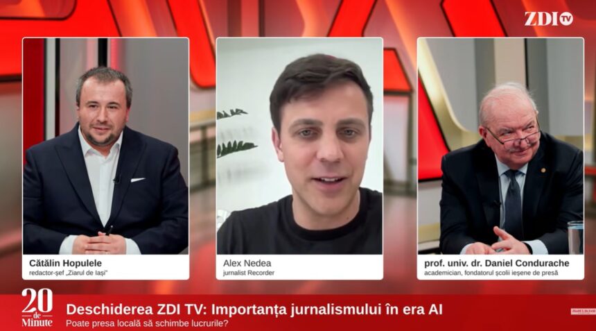 ziarul de iasi a lansat zdi tv studio tv si podcast dedicat productiei de continut video ce ne propunem 69d44d550ab16