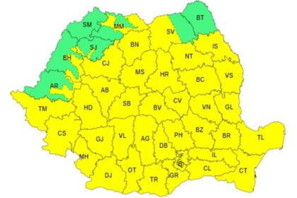 anm racire accentuata si ninsori la munte cod galben de ploi torentiale si vijelii in aproape toata tara 6a02ededd5146