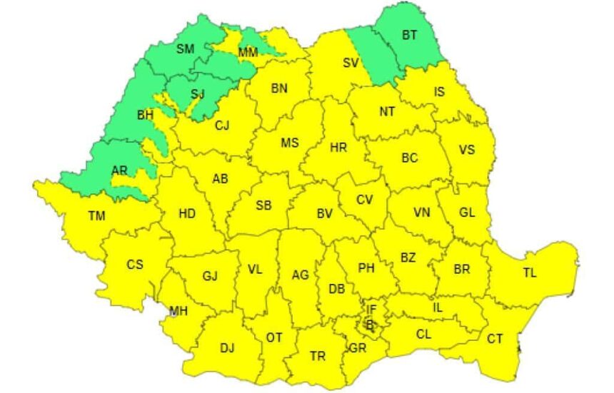 anm racire accentuata si ninsori la munte cod galben de ploi torentiale si vijelii in aproape toata tara 6a02ededd5146