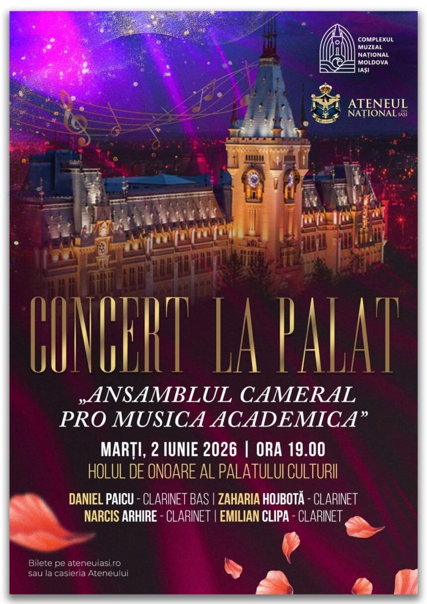 ateneul iesean celebreaza luna iunie prin concerte de exceptie la palatul culturii 6a0d80f8754fd