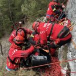 doi amatori de catarari au ramas blocati pe un perete stancos in cheile sugaului au fost salvati dupa o interventie dificila 6a0ac8f13f556