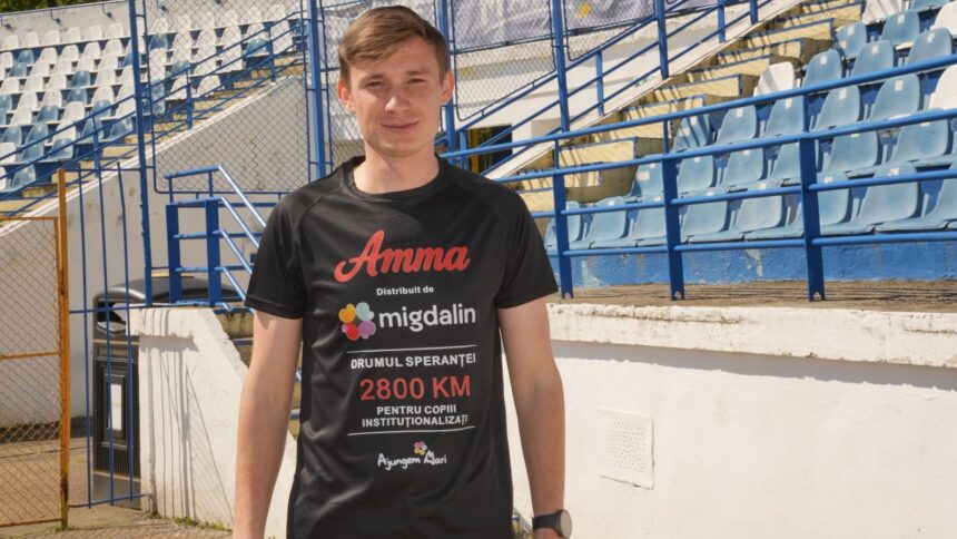 ieseanul adrian sovea alearga 2 800 km in 50 de zile vrea sa stranga 100 de mii de euro alerg pentru a ajuta copiii sa fuga de traumele care le au marcat copilaria 69f93e5a291fb