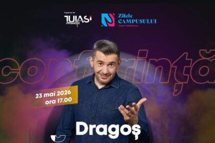 jurnalistul dragos patraru vine maine in tudor dialog deschis despre educatie si cariera in cadrul zilelor campusului tuiasi 6a1037e9b7fb7