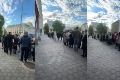o coada uriasa la o piesa de teatru din iasi a devenit virala pe retelele de socializare video 69f4bd2fbdf70