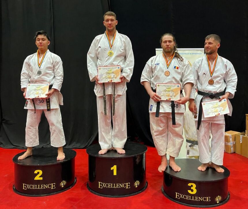 salba de medalii obtinute de sportivii ieseni la campionatul national de karate traditional 69f9c05b69483