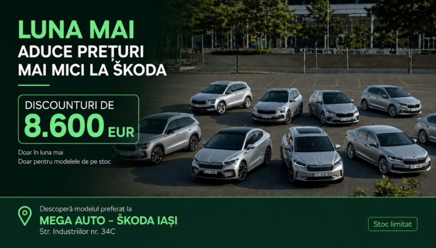 skoda lanseaza in luna mai o campanie speciala cu discounturi atractive pentru modelele din stoc 69fc9bb5dff9f