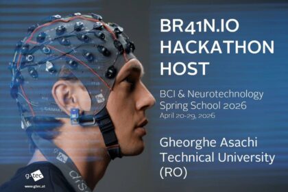 tuiasi prezenta la br41n io global hackathon 2026 cu un proiect inovator de control neuronal al unui scaun cu rotile 69fc9ccec1db2