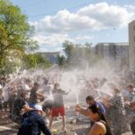 zaz in extaz a adunat 800 de participanti la cea mai mare bataie cu spumant din romania in campus tudor 6a144896c1125