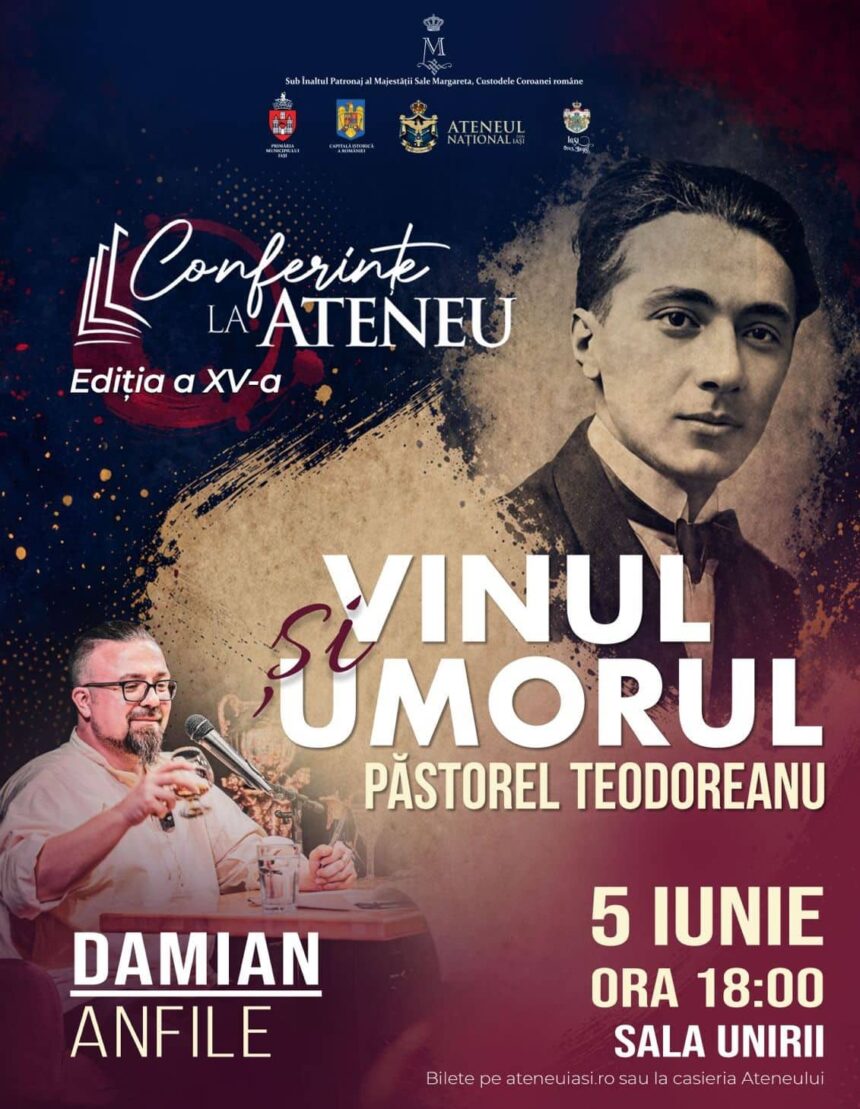 ateneul iesean celebreaza spiritul lui pastorel teodoreanu intr o conferinta eveniment sustinuta de damian anfile 6a1e8bee7ec27